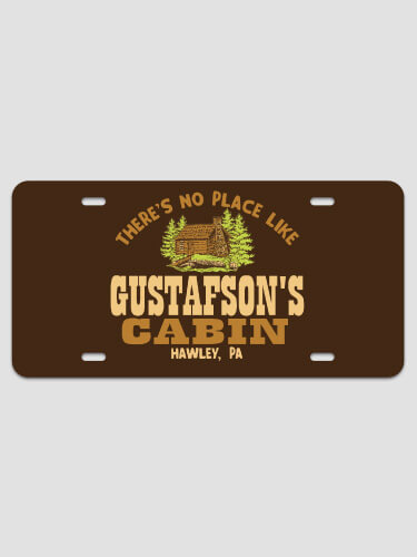 Cabin NA License Plate