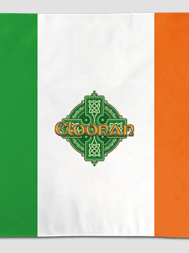 Celtic Cross NA Irish Flag