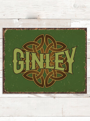 Celtic Heritage NA Tin Sign 16 x 12.5