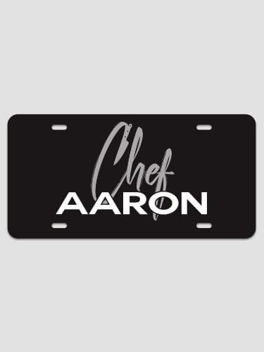 Chef NA License Plate
