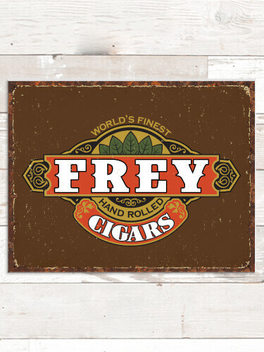 Cigars NA Tin Sign 16 x 12.5