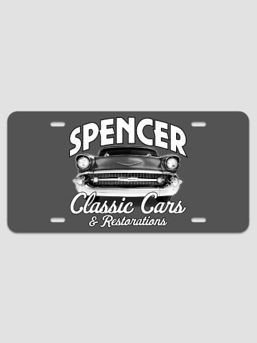 Classic Cars II NA License Plate