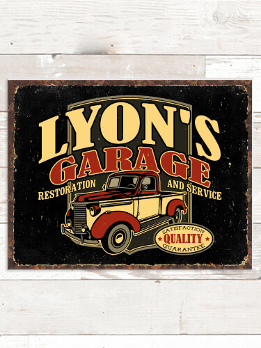 Classic Garage NA Tin Sign 16 x 12.5