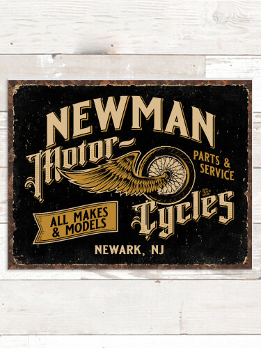 Classic Motorcycles NA Tin Sign 16 x 12.5