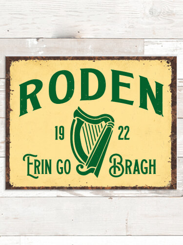 Erin Go Bragh NA Tin Sign 16 x 12.5