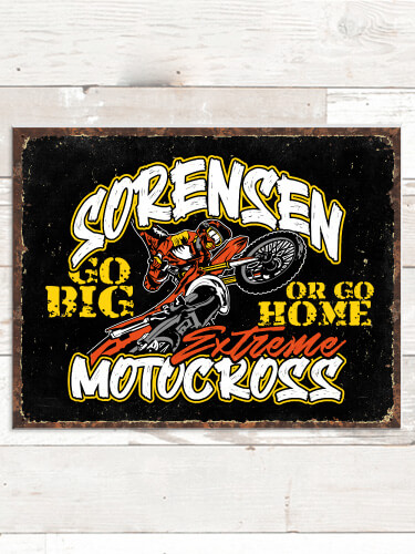 Extreme Motocross NA Tin Sign 16 x 12.5