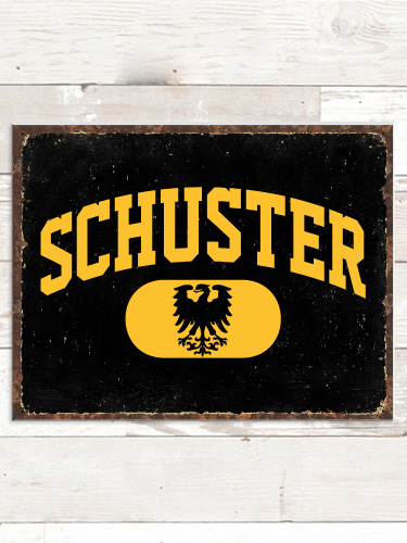 German Varsity NA Tin Sign 16 x 12.5