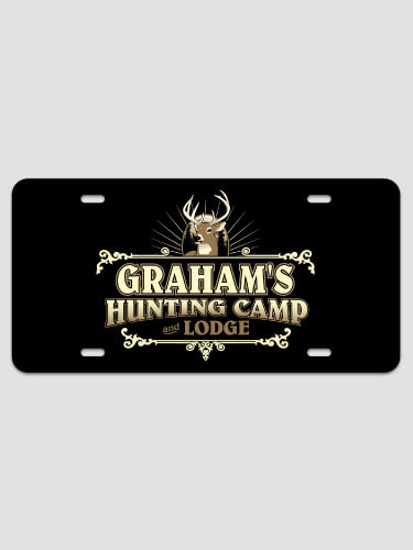 Hunting Camp NA License Plate