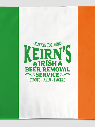 Irish Beer Removal Service NA Irish Flag