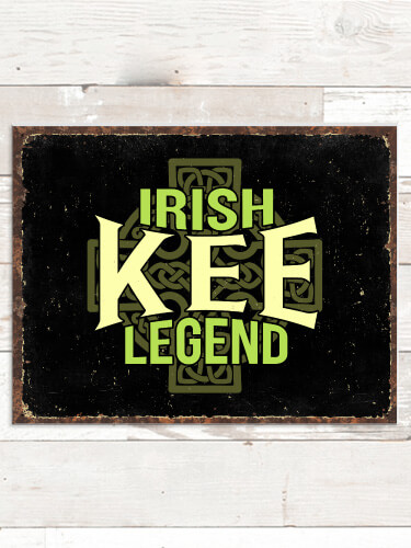Irish Legend NA Tin Sign 16 x 12.5