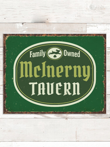 Irish Tavern NA Tin Sign 16 x 12.5