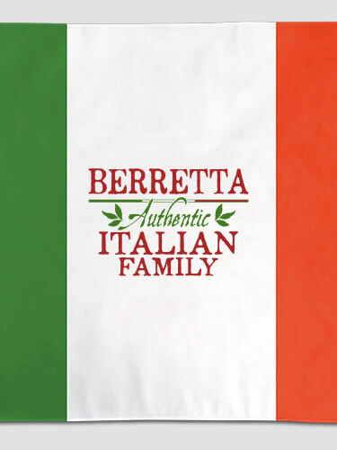 Italian Family NA Italian Flag