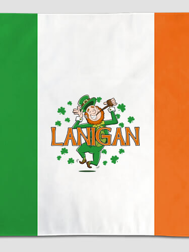 Leprechaun NA Irish Flag