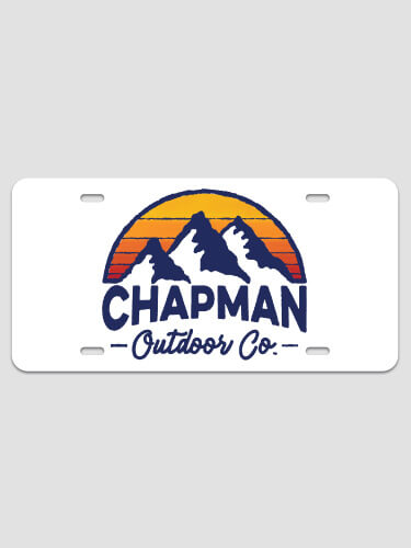 Outdoor Company NA License Plate