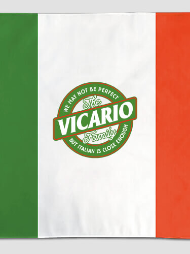 Perfectly Italian NA Italian Flag