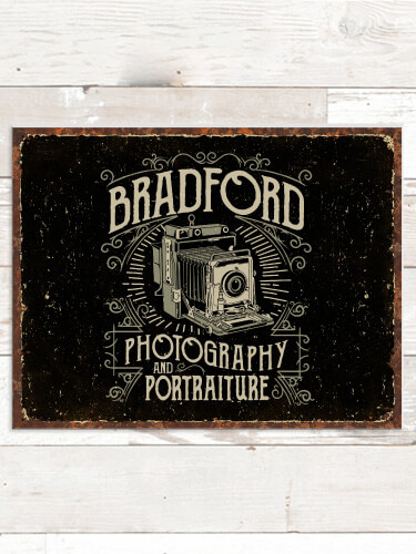 Photography NA Tin Sign 16 x 12.5