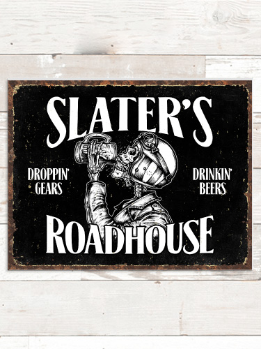 Roadhouse NA Tin Sign 16 x 12.5