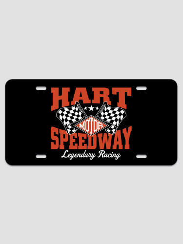 Speedway NA License Plate