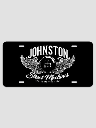 Street Machines NA License Plate