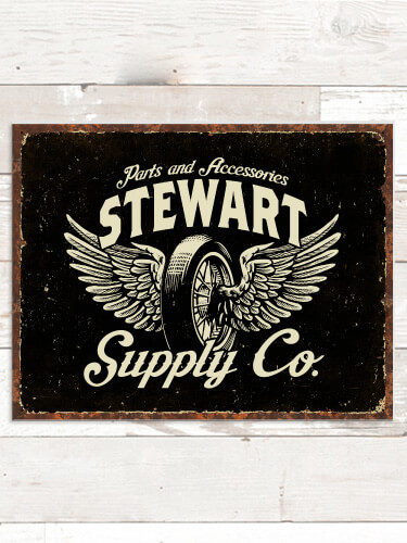 Supply Company NA Tin Sign 16 x 12.5
