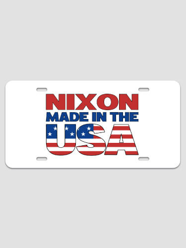 USA Family NA License Plate