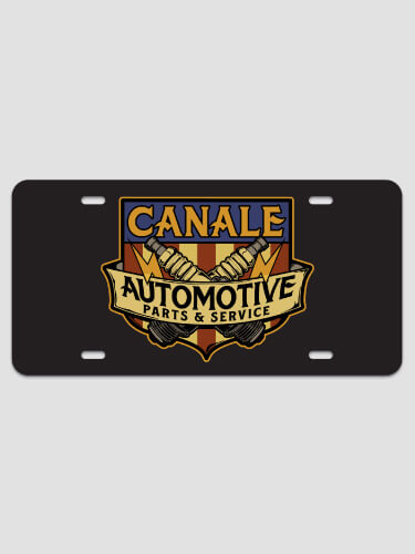 Vintage Automotive NA License Plate