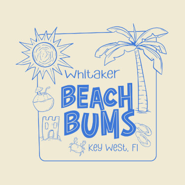 Natural Beach Bums Personalized default 