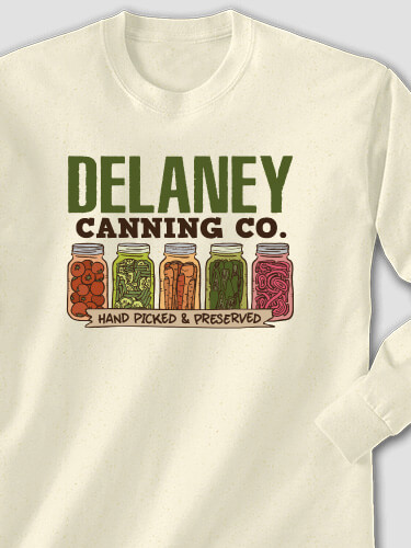 Canning Company Natural Adult Long Sleeve