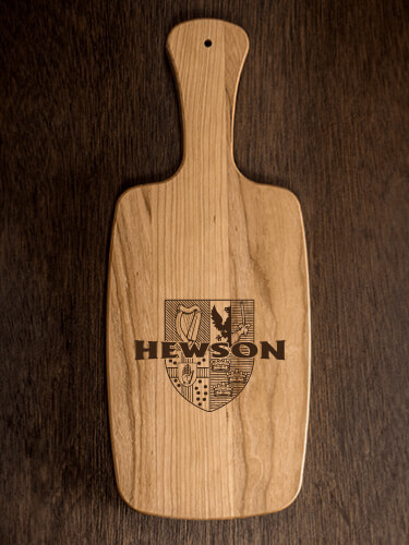 Irish Provinces Natural Cherry Cherry Wood Cheese Board - Engraved