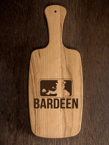 Major League Irish Natural Cherry Cherry Wood Cheese Board - Engraved