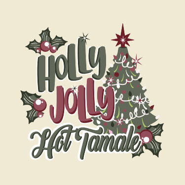 Natural Holly Jolly Personalized default 