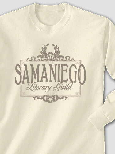 Literary Guild Natural Adult Long Sleeve