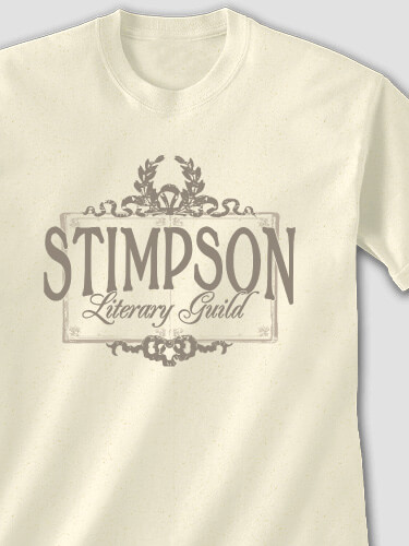 Literary Guild Natural Adult T-Shirt