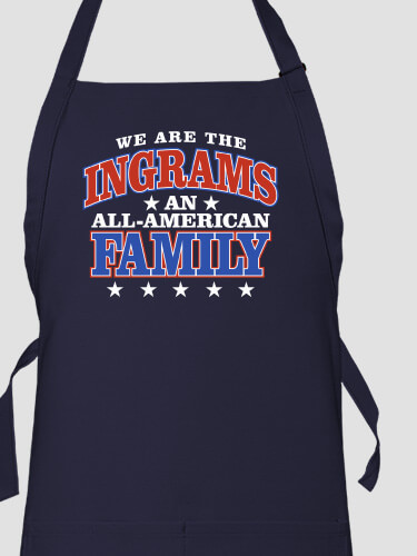 All American Navy Apron