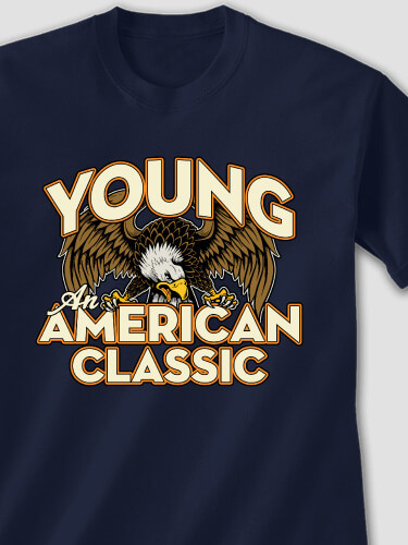 American Classic Navy Adult T-Shirt