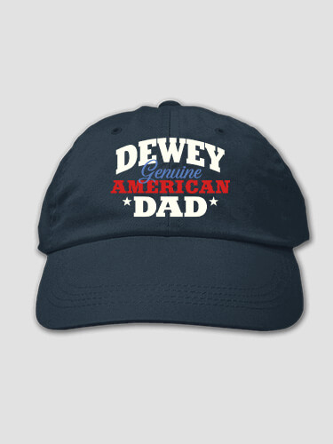 American Dad Navy Embroidered Hat
