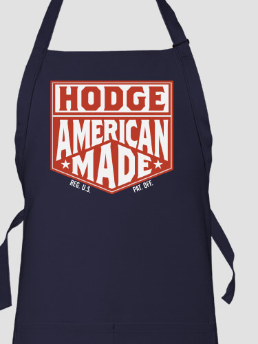 American Made Navy Apron