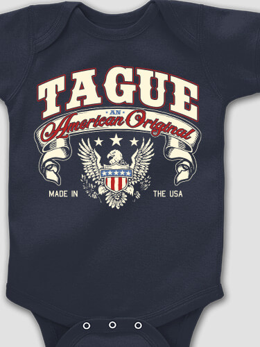 American Original Navy Baby Bodysuit