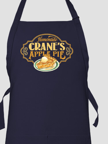 Apple Pie Navy Apron