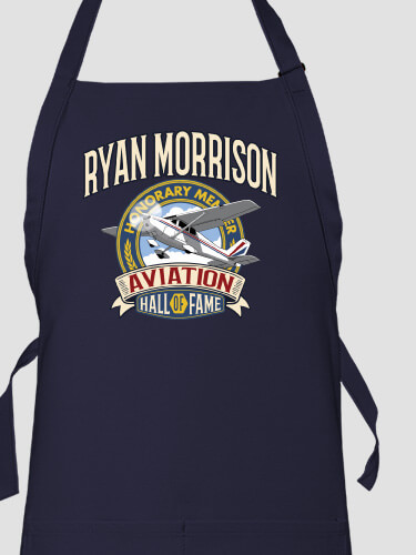 Aviation Hall Of Fame Navy Apron