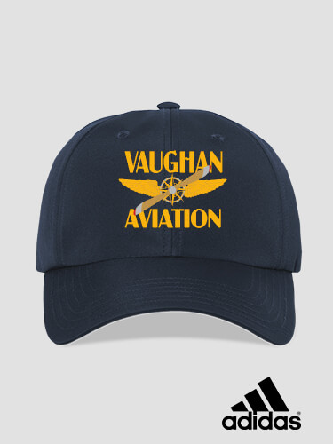 Aviation Navy Embroidered Adidas Hat