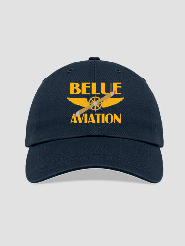 Aviation Navy Embroidered Hat