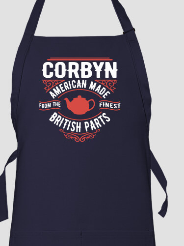 British Parts Navy Apron