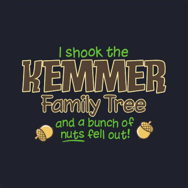 Navy Bunch Of Nuts Personalized default 