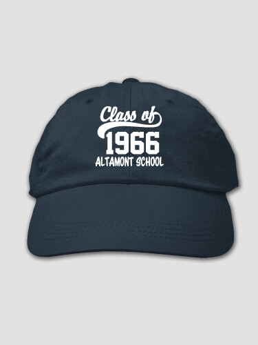 Class Of Navy Embroidered Hat