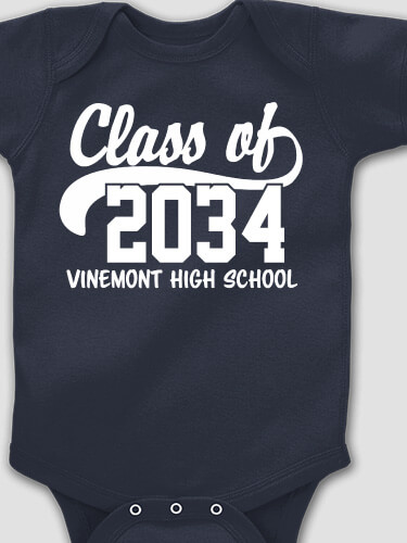 Class Of Navy Baby Bodysuit