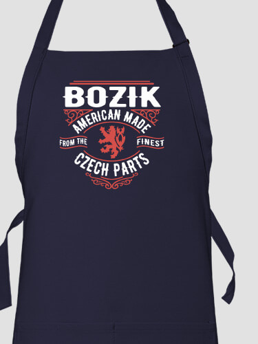 Czech Parts Navy Apron