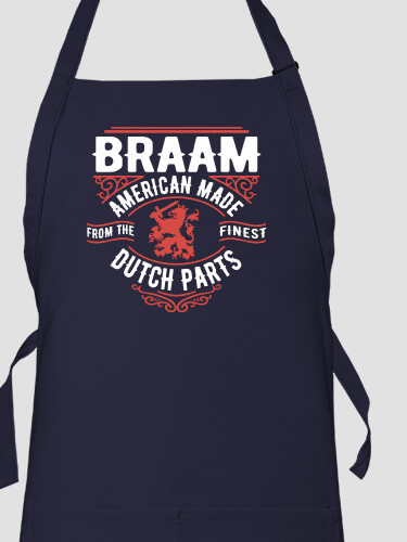 Dutch Parts Navy Apron