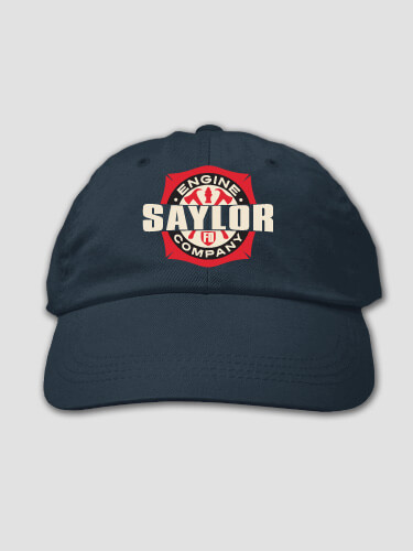 Engine Company Navy Embroidered Hat