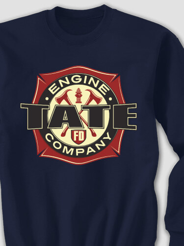 Engine Company Navy Adult Sweatshirt